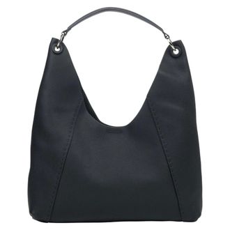 Estro & Luminara Shoulder Bags, female, Black, Size: ONE SIZE Spacious Hobo Bag