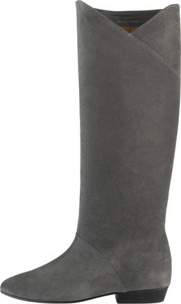 L37 Hoge Laarzen - Dames - Hoge Laarzen - Grijs - 36 EU - Schoenen