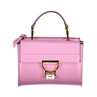 Coccinelle Arlettis Top Handle Bag - Dames - Tassen - Paars - Maat: ONE Size Leer