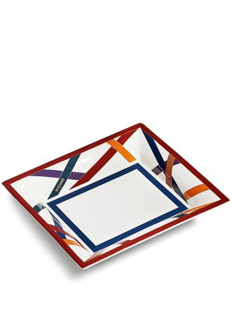 Missoni Home Multicolor Ribbons - Luxury Box Rectangular Tidy Tray Large