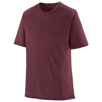 Patagonia Cap Cool Merino Shirt Merinoshirt f&uuml;r Herren | rot
