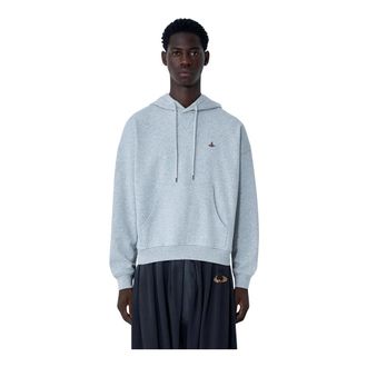 Vivienne Westwood Heren, Sweatshirts & Hoodies, Grijs, Maat: XL Katoen