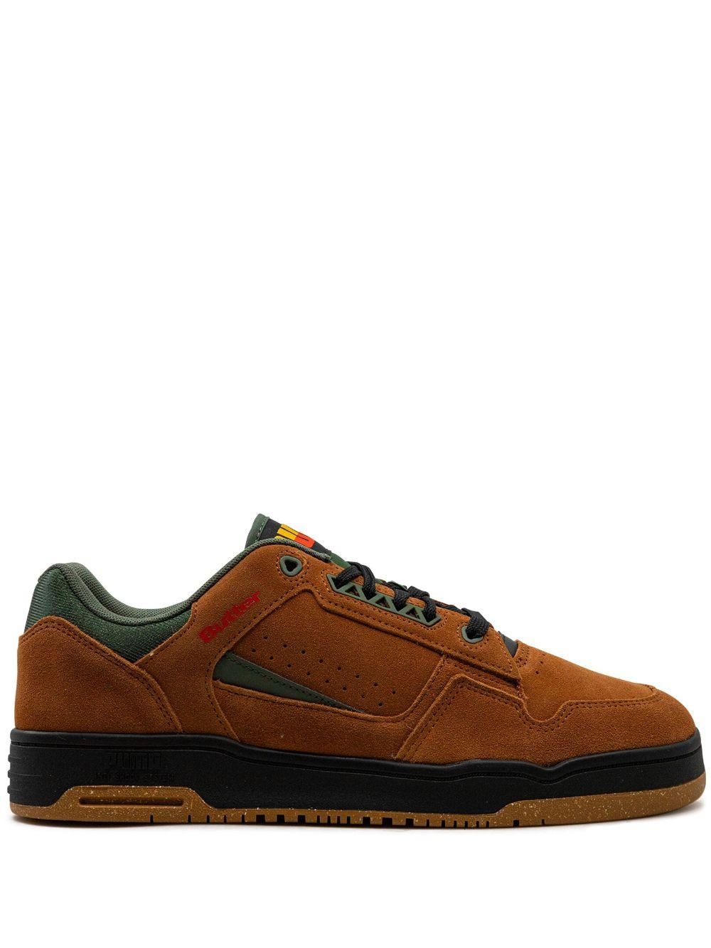 Chaussure puma marron best sale