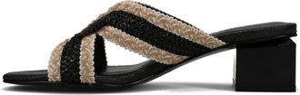 Vaneli Womens Cyndia Sandals In Black/beige