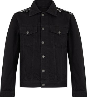 Diesel Denim jas - Heren - Jassen - Zwart - Maat: S Denim