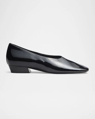 Rag & Bone 55mm Poppi Patent Leather Ballerina Flats