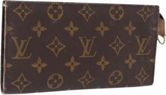 Louis Vuitton Pre-owned Wallets, female, Brown, Size: ONE SIZE Pre-owned Canvas Wallet