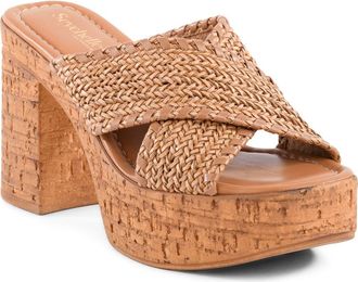 Seychelles Encore Platform Slide Sandal in Natural at Nordstrom, Size 8.5