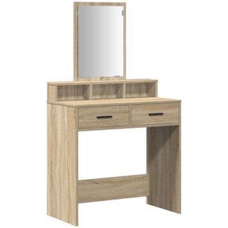 vidaXL Vidaxl - Dressing Table Sonoma Oak 79 x 41 x 140 cm Engineered wood