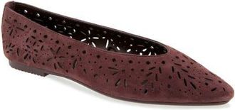 Splendid Latouche Perf Flat in Ash Wine at Nordstrom, Size 9.5
