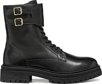 Geox Leren boots met veter, IRIDEA