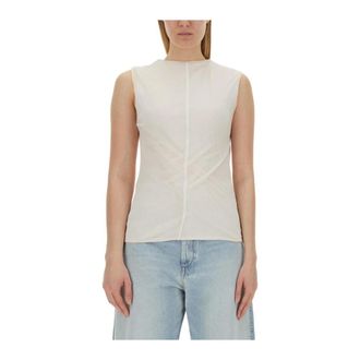 Sportmax Nodo Top - Tops - Mujer - Beige - M