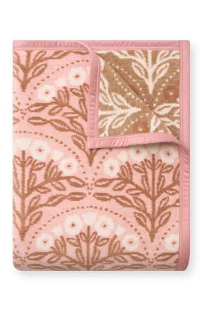 ChappyWrap Georgia Floral Throw Blanket in Pink at Nordstrom