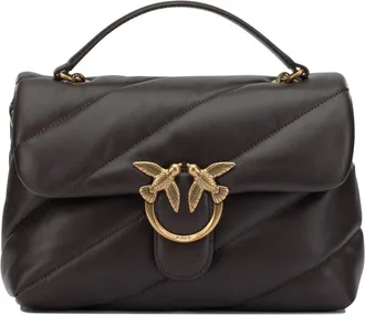 Pinko Borsa a tracolla 100038 A0F2 M12Q - - Bags - Donna - Marrone - ONE SIZE