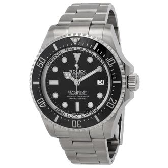 Rolex Pre-owned Rolex Deep Sea Automatic Black Dial Mens Watch 136660BKSO