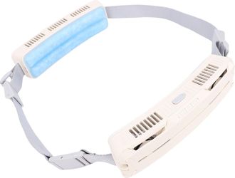 OEM Ventilador Port&aacute;til Recargable Por Usb, Potente Y Refrescante, Ideal Para Viajes, Trabajo Y Deportes Al Aire Libre (blanco)