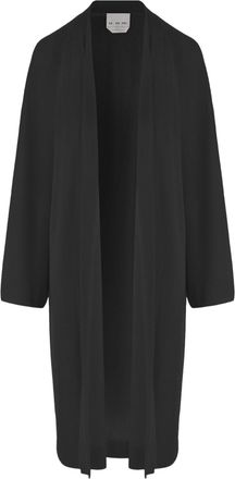 SA SU PHI Long Open Cashmere and Silk Knit Cardigan