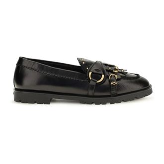 Pinko Pinko - Nora 08 Loafer - Dames - Schoenen - Zwart - Maat: 36 EU Leer
