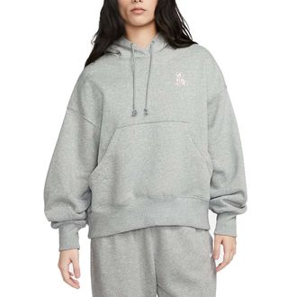 Nike (WMNS) Nike Sportswear Over Oversized Pullover Hoodie Dark Grey Heather DZ4693-063