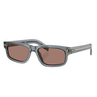 Prada Sunglasses, unisex, Blue, Size: 55 MM Rectangle-Frame Sunglasses