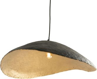 Rendez-Vous D&eacute;co L&aacute;mpara de techo de papel y hilo negro D71 cm