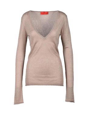 Wild Cashmere Silk/Cashmere Sweater - Taupe