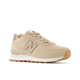 New Balance Sneaker NEW BALANCE 515, Damen, Gr. 36,5, beige (incense), Leder, Textil, Schuhe Sneaker