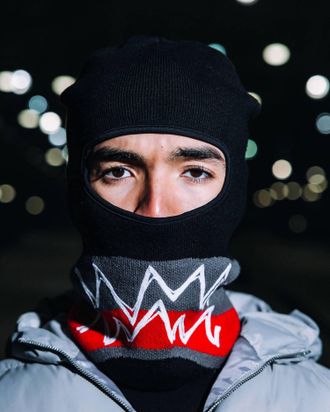 Sprayground Sewn Shut Ski Mask In Black