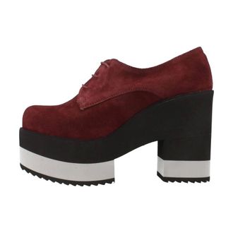 Yellow Schoenen, Dames, Rood, 39 EU, Leer, Cagliari Blucher