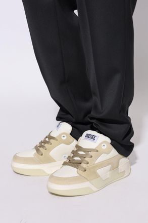 Diesel S-D-OLLIE LOW Sports Shoes, Mens, Cream
