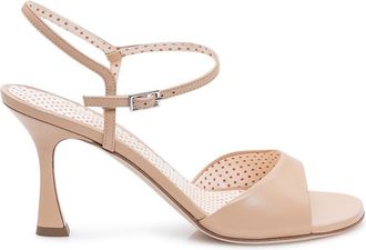 3Juin Beige Amkle Strap Heels