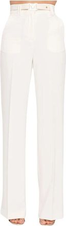 Marciano Moira Pant - Dames - Wijde Broeken - Wit - L - Polyester - Broeken