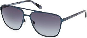 Guess GU00210 91W Mens Sunglasses Blue Size 60