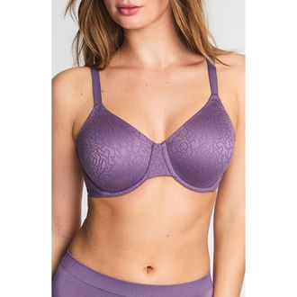 Wacoal Inside Job Underwire Bra in Italian Grape at Nordstrom, Size 42Ddd