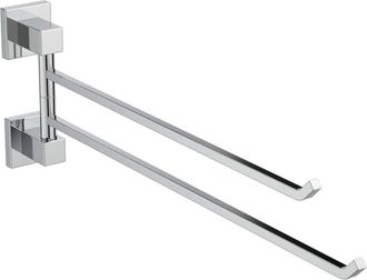 Ideal Barra De Toalla Iom Square Doble Cromo Standard