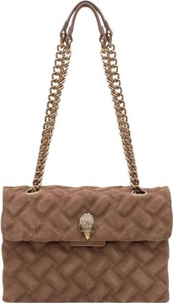 Kurt Geiger Bolso Kensington de Piel - Bags - Mujer - Marr&oacute;n - ONE SIZE