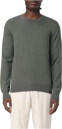 Fay Groene Sweater Collectie - Heren - Ronde hals truien - Groen - L - Truien & Vesten