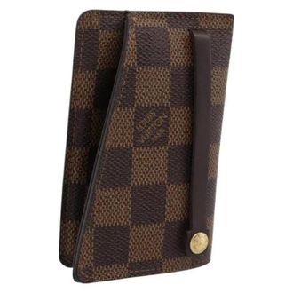 Louis Vuitton Pre-owned Key Case - Dames - Pre-owned - Bruin - Maat: ONE Size Leer