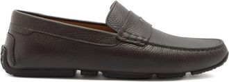 Bally Pilot leren loafers - Bruin