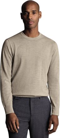 CHARLES TYRWHITT Pure Merino Crew Neck Sweater