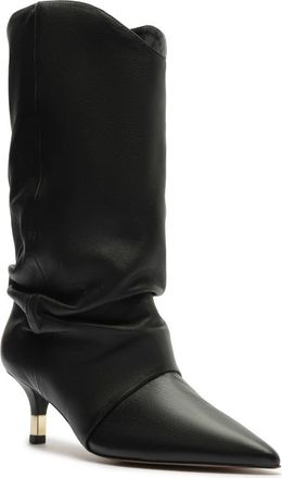 Arezzo Sabrina Slouch Boot in Black at Nordstrom, Size 10.5
