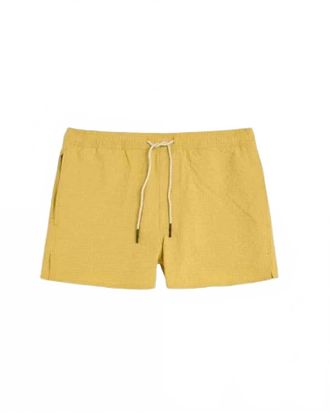 OAS Mens Calo Pull-On Swim Shorts In Yellow