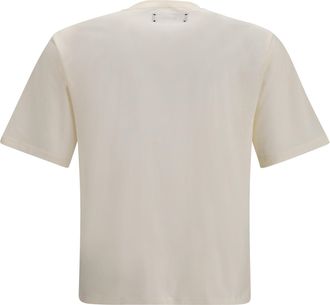 Amiri Mens South Cali T-Shirt Ivory Cotton T-Shirts And Polos