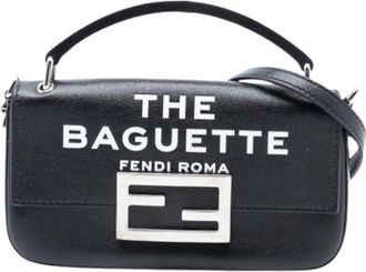 Fendi Pre-owned Shoulder Bags, female, Black, Size: ONE SIZE Pre-owned Shoulder Bag