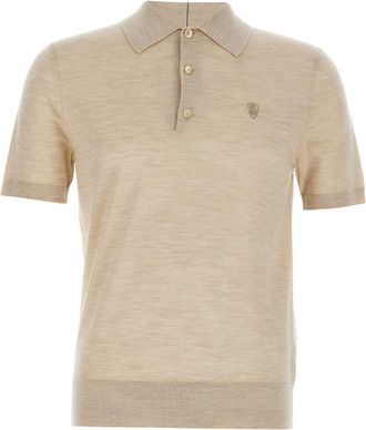 Burberry Wool Polo Shirt