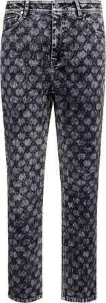 Daily Paper Clothing Jeans con applicazione logo - Blu