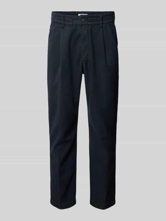 Drykorn Regular Fit Hose mit Eingrifftaschen Modell CHASY in Marine, Gr&ouml;&szlig;e 30/32