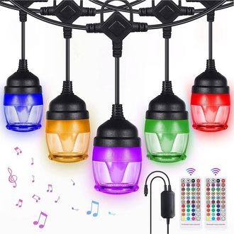 Trade Shop Trade Shop Traesio - Trade Shop - Impermeabili Led Luz External Rgb 14 Luces Diversables