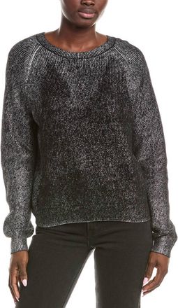 Brodie Hot Molten Mini Sweater In Black/white