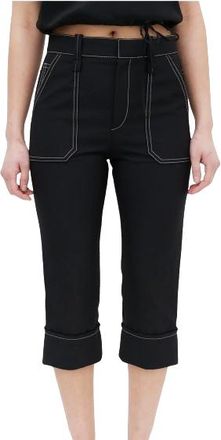 Chlo&eacute; Contrast-stitch Capri Pants Size XS